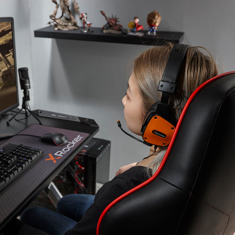 Maelstrom Ergonomic PC Office Gaming Chair - Black / Red