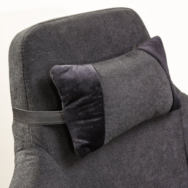 Messina Ergonomic PC Office Gaming Chair - Fabric Black