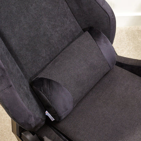 Messina Ergonomic PC Office Gaming Chair - Fabric Black