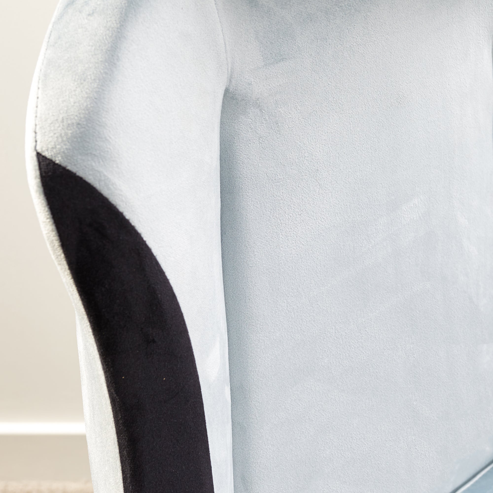 Messina Ergonomic PC Office Gaming Chair - Fabric Silver