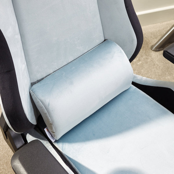 Messina Ergonomic PC Office Gaming Chair - Fabric Silver