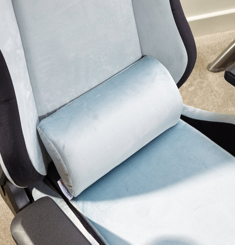 Messina Ergonomic PC Office Gaming Chair - Fabric Silver