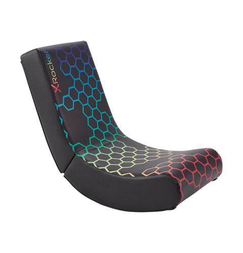 Video Rocker Gaming Chair for Kids - Neo Hex