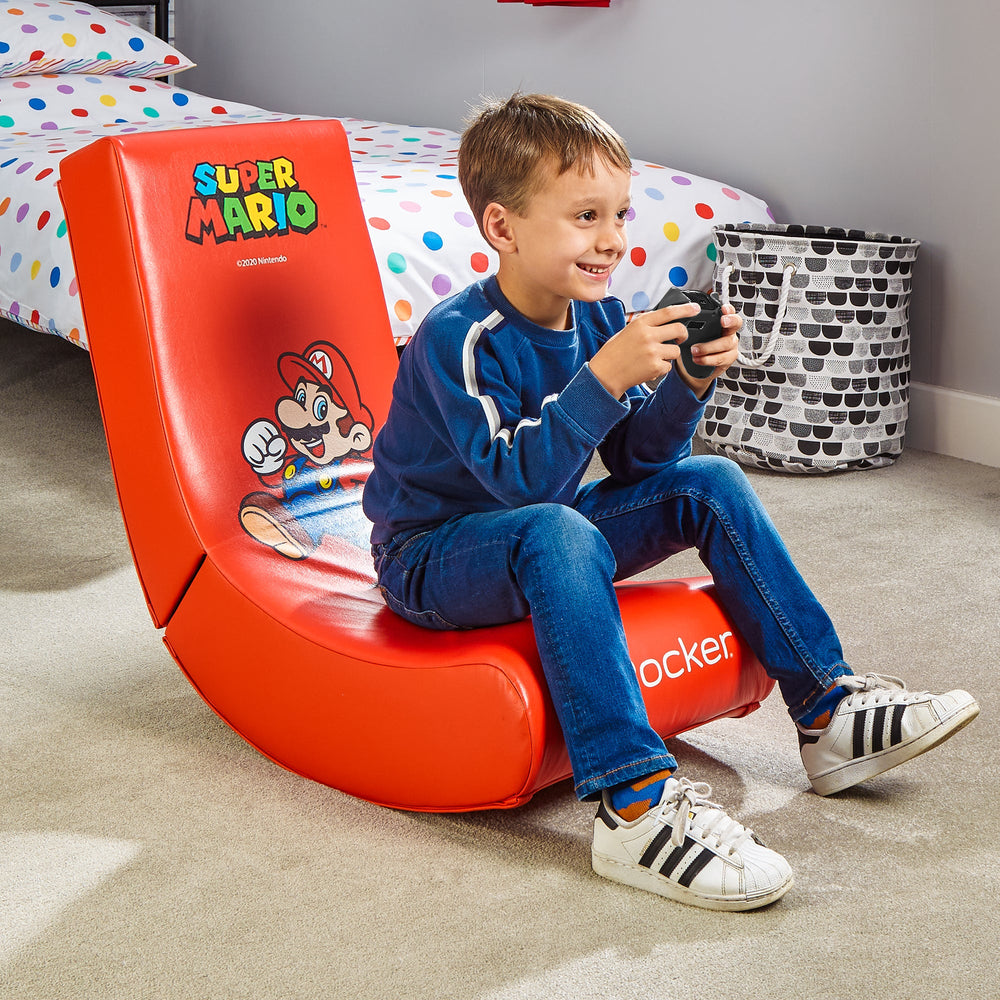 Official Super Mario™ Video Rocker Gaming Chair - Mario - Joy Edition