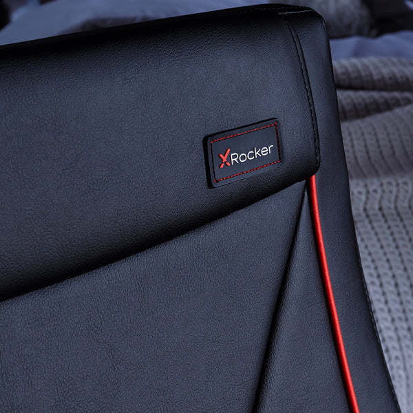 Shift Luxe Jr 2.1 Audio Ottoman Gaming Chair for Kids - Black