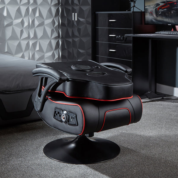 Torque 2.1 Audio Console Gaming Chair - Black / Red