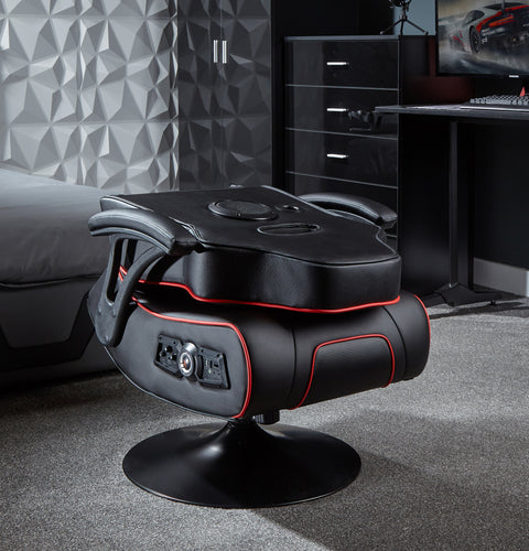 Torque 2.1 Audio Console Gaming Chair - Black / Red