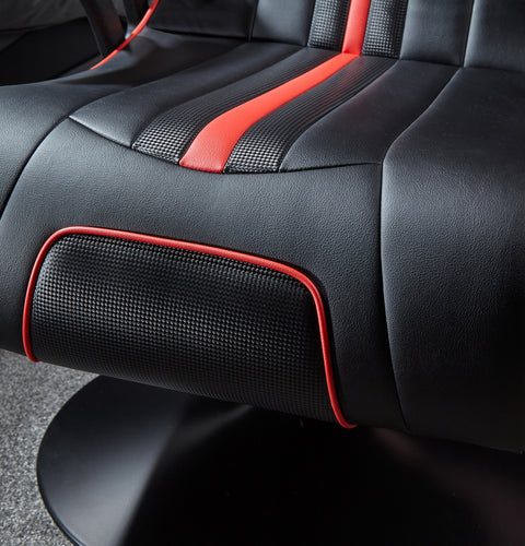 Torque 2.1 Audio Console Gaming Chair - Black / Red