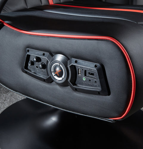 Torque 2.1 Audio Console Gaming Chair - Black / Red