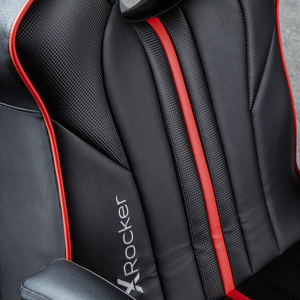 Torque 2.1 Audio Console Gaming Chair - Black / Red