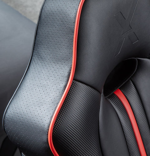 Torque 2.1 Audio Console Gaming Chair - Black / Red