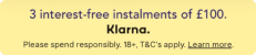 Klarna Instalments